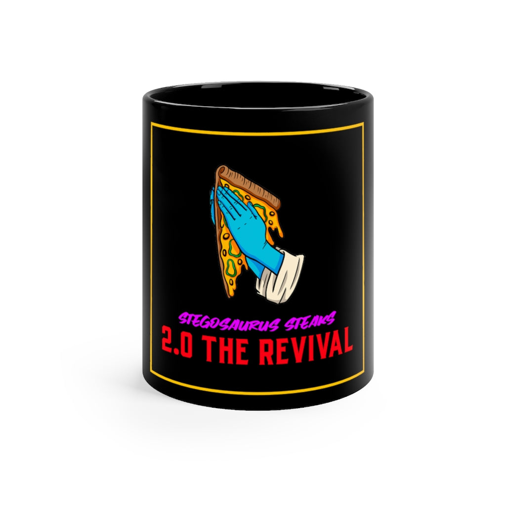 STEGOSAURUS Black mug 11oz
