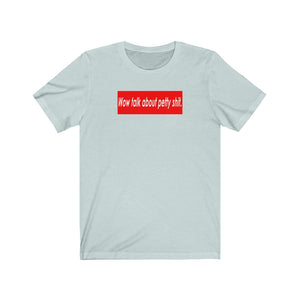 Red Top Short Sleeve Tee