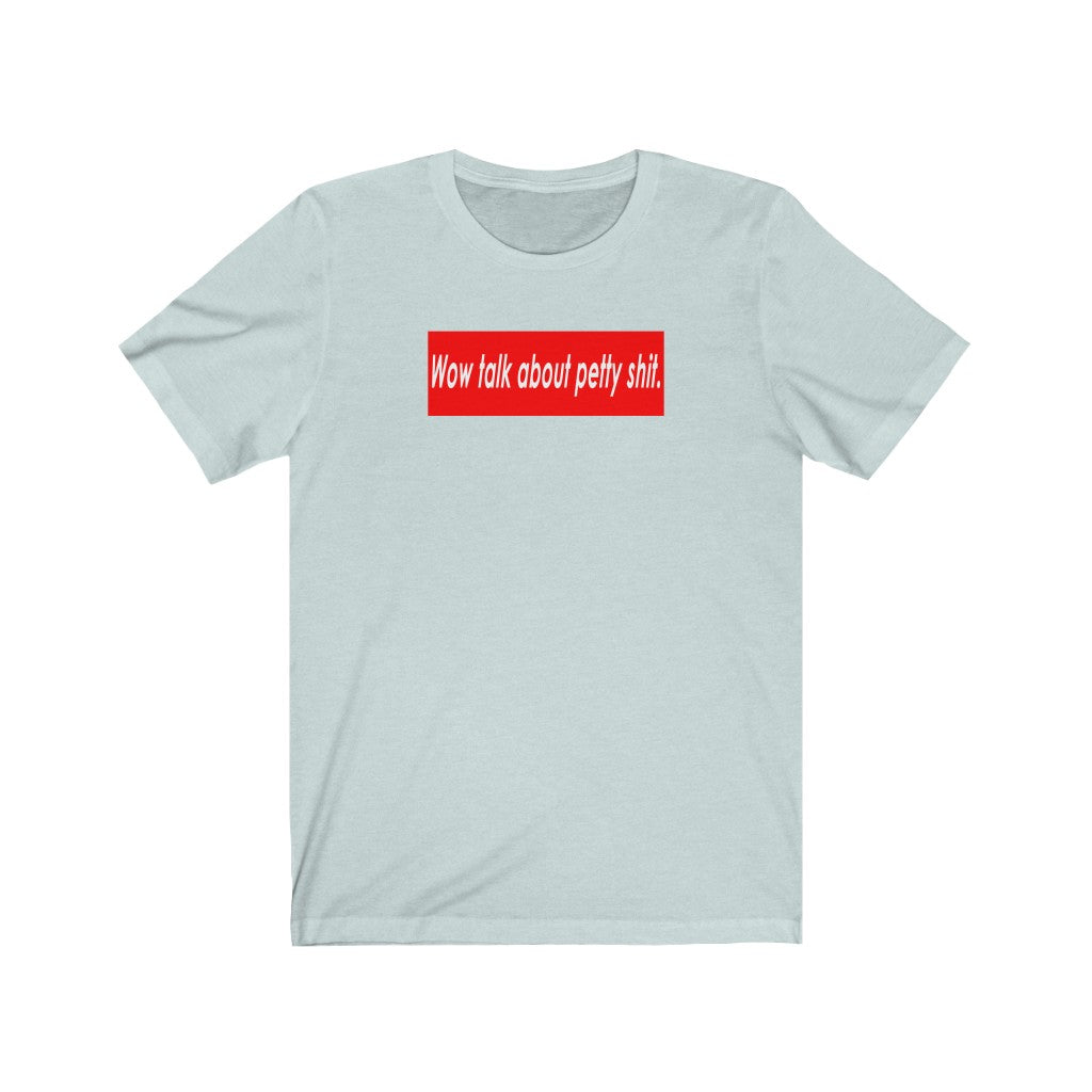 Red Top Short Sleeve Tee