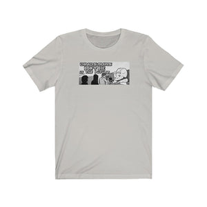 Dinosaurs Don't Die In The Future B&W Jersey Short Sleeve Tee
