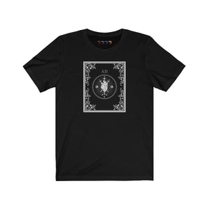 AD Heart Front Print Unisex Jersey Short Sleeve Tee