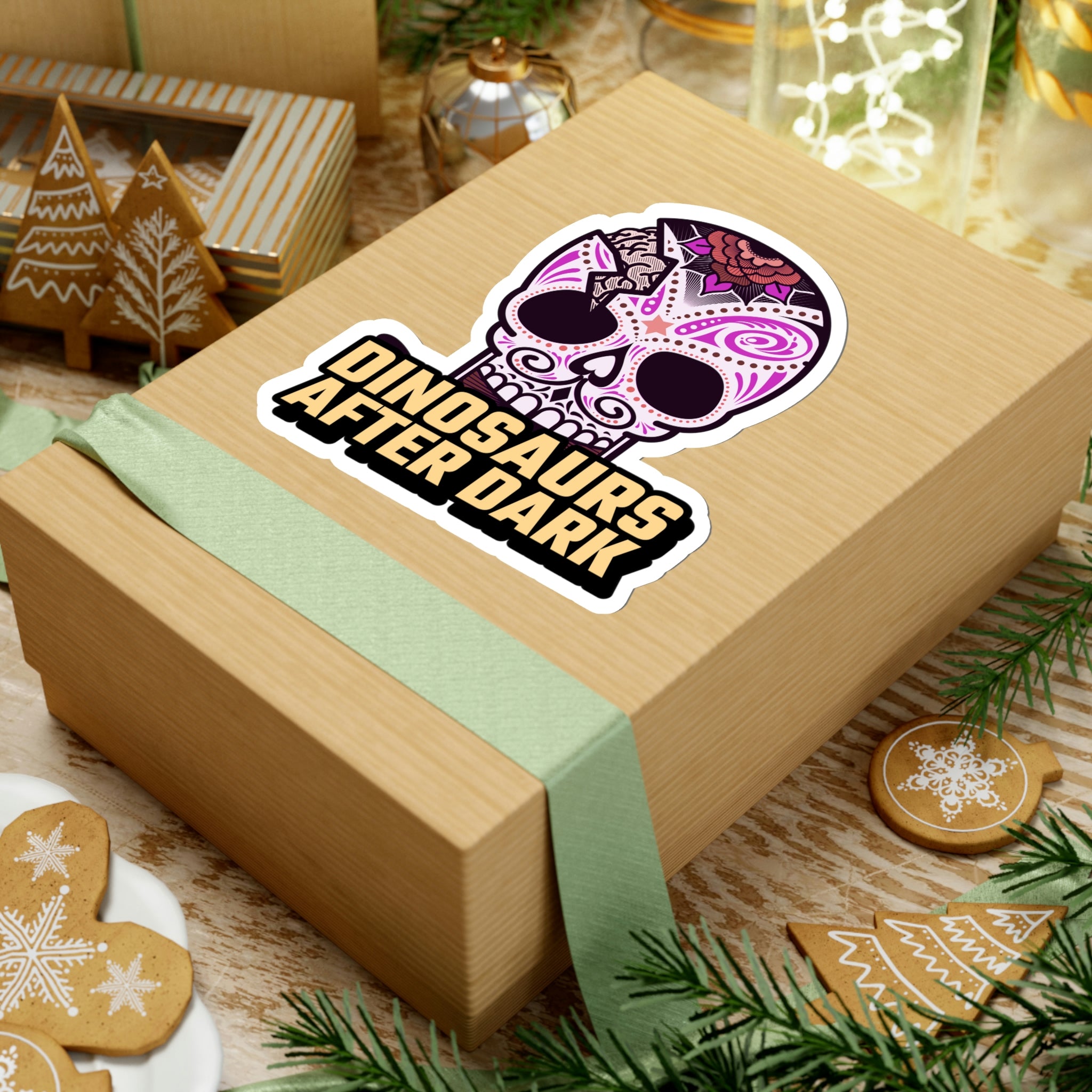 After Dark Skull Sticker