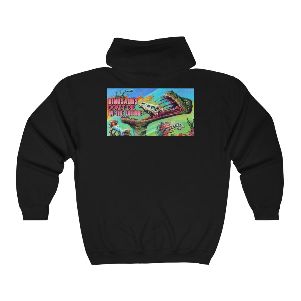Dino Skin Full Zip Hooded Sweatshirt