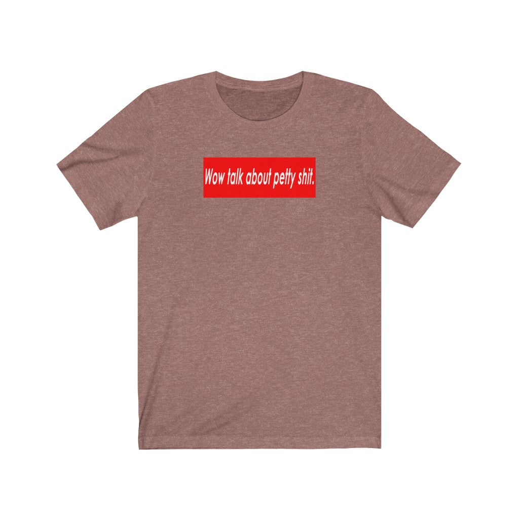 Red Top Short Sleeve Tee
