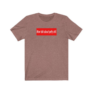 Red Top Short Sleeve Tee
