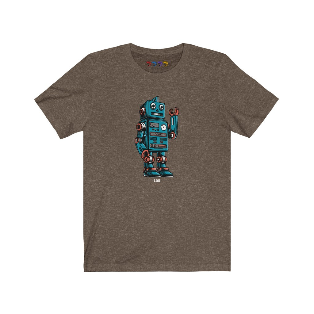 Lag Robot Unisex Jersey Short Sleeve Tee
