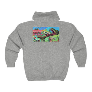 Dino Skin Full Zip Hooded Sweatshirt