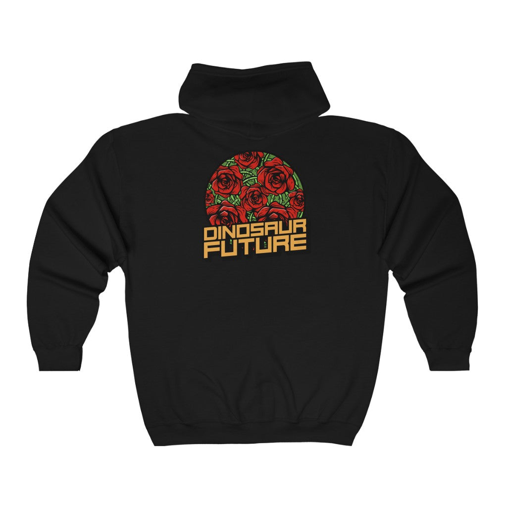 DF Rose Unisex Heavy Blend™ Full Zip Hoodie