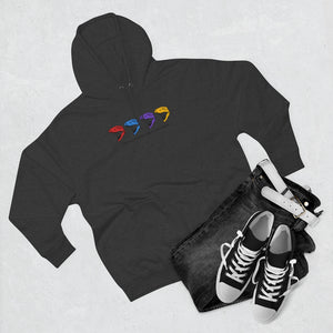 Premium Quad Dino Pullover Hoodie