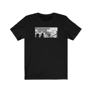 Dinosaurs Don't Die In The Future B&W Jersey Short Sleeve Tee