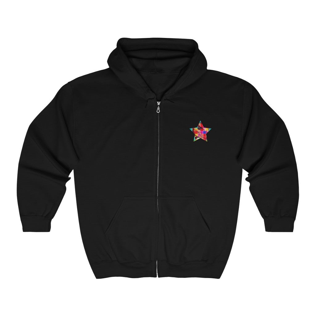 Dino Skin Full Zip Hooded Sweatshirt