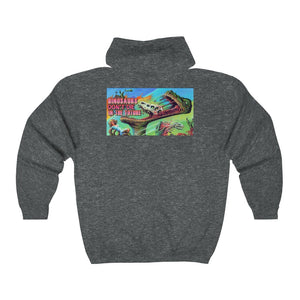 Dino Skin Full Zip Hooded Sweatshirt