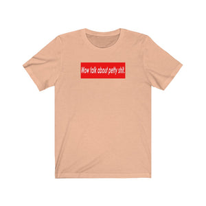 Red Top Short Sleeve Tee