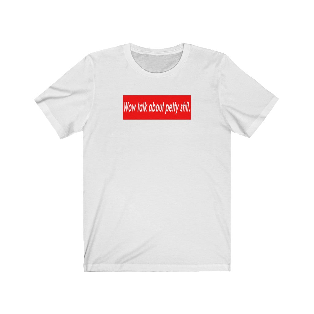 Red Top Short Sleeve Tee
