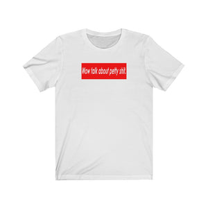 Red Top Short Sleeve Tee