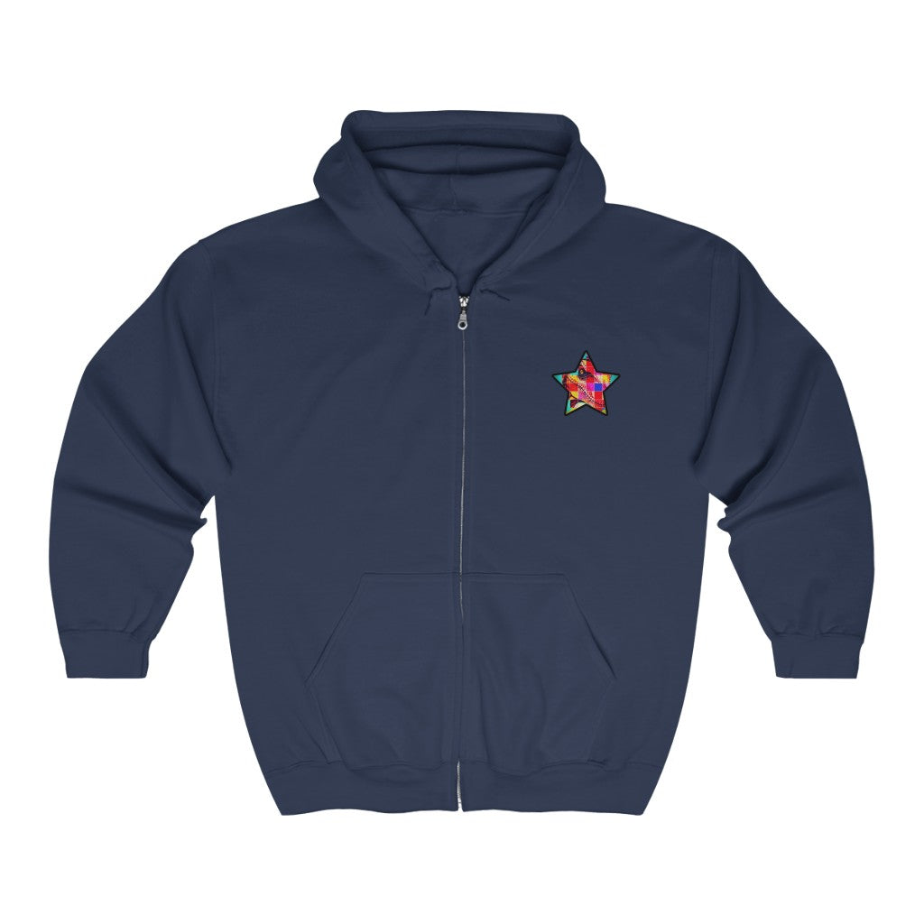 Dino Skin Full Zip Hooded Sweatshirt