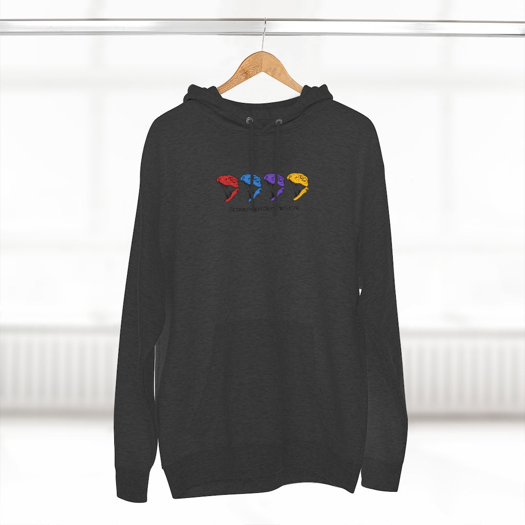 Premium Quad Dino Pullover Hoodie