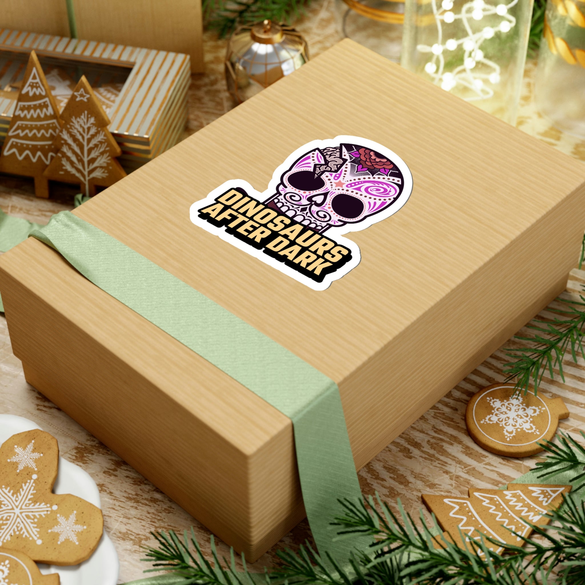 After Dark Skull Sticker