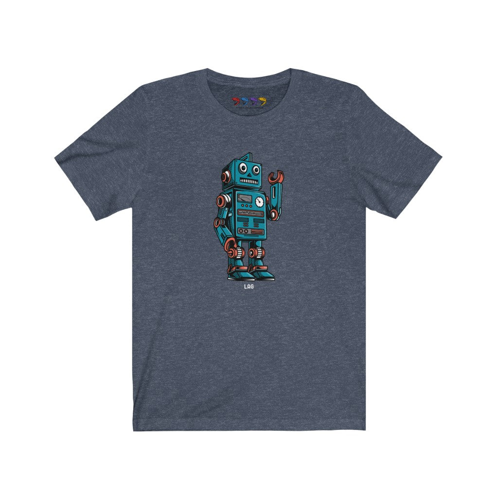 Lag Robot Unisex Jersey Short Sleeve Tee