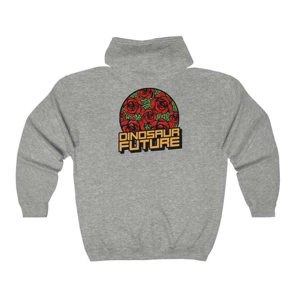 DF Rose Unisex Heavy Blend™ Full Zip Hoodie