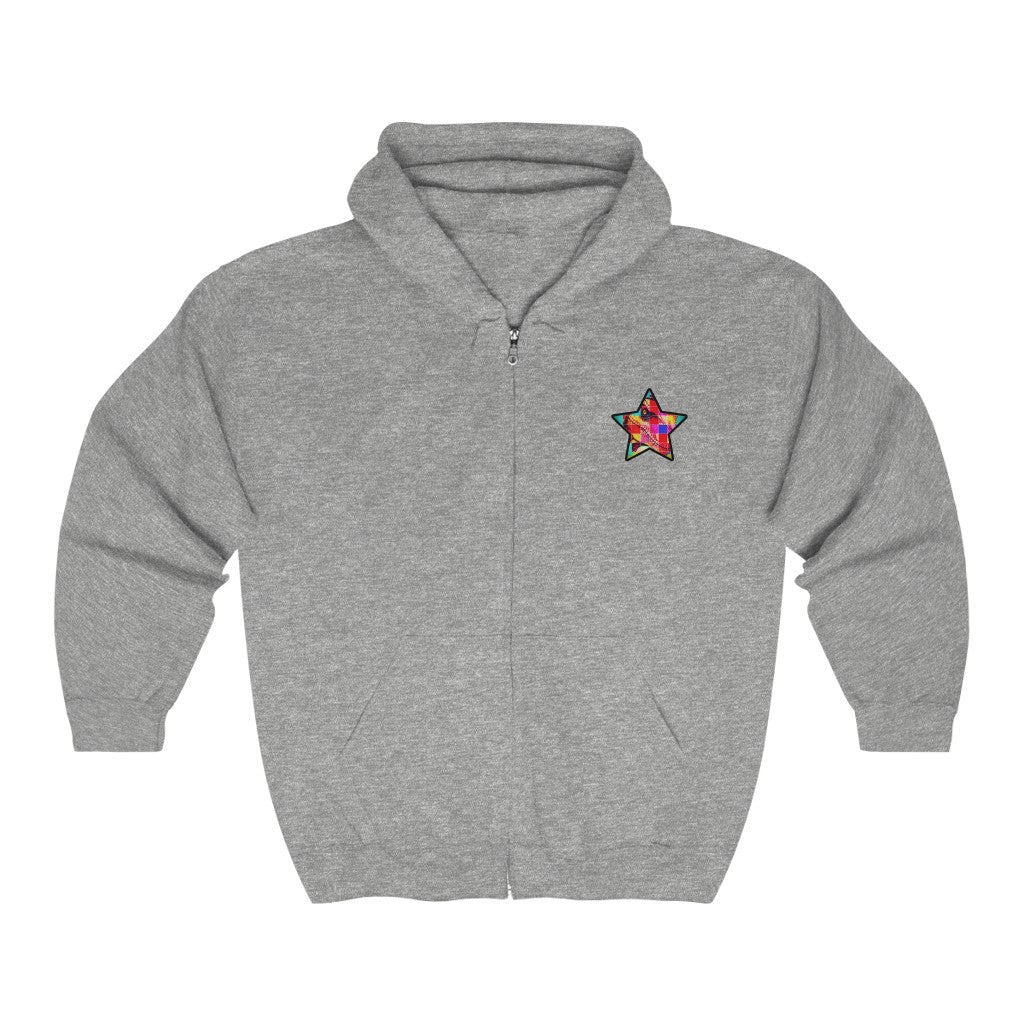 Dino Skin Full Zip Hooded Sweatshirt