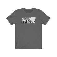 Load image into Gallery viewer, Dinosaurs Don&#39;t Die In The Future B&amp;W Jersey Short Sleeve Tee
