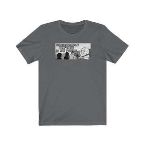 Dinosaurs Don't Die In The Future B&W Jersey Short Sleeve Tee