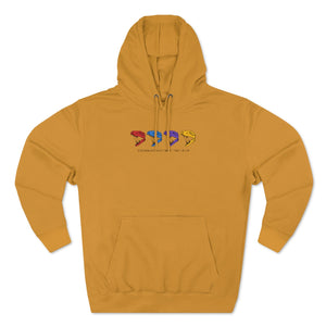 Premium Quad Dino Pullover Hoodie