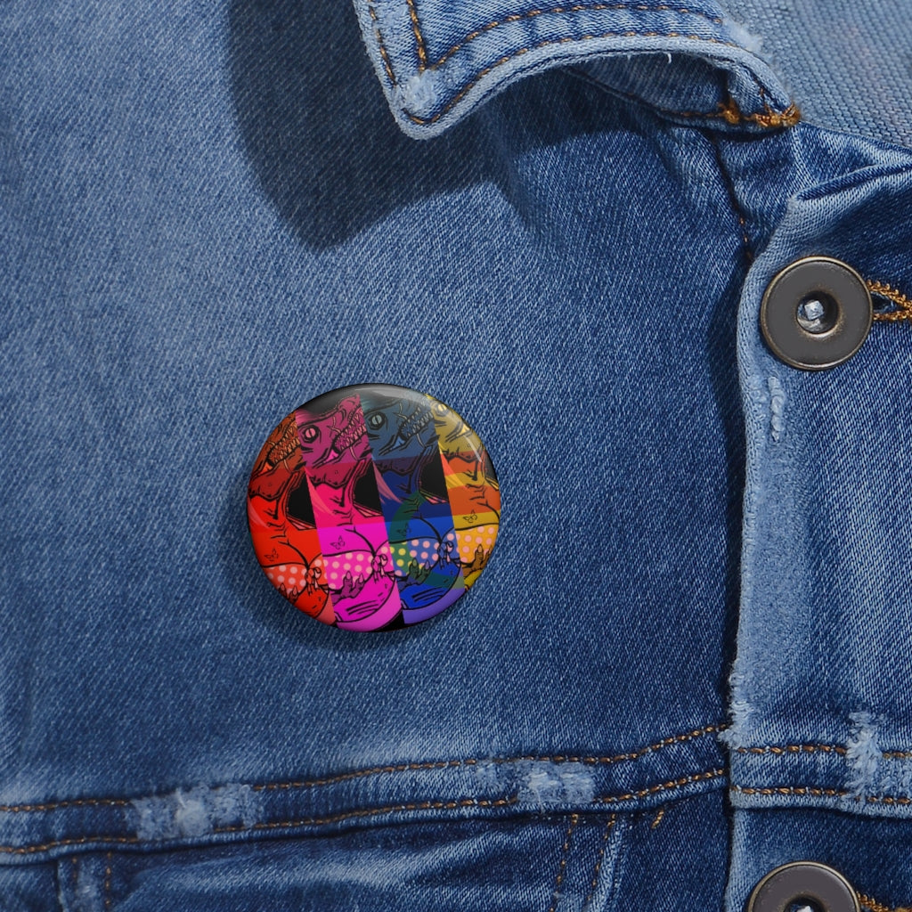 After Dark Custom Pin Buttons