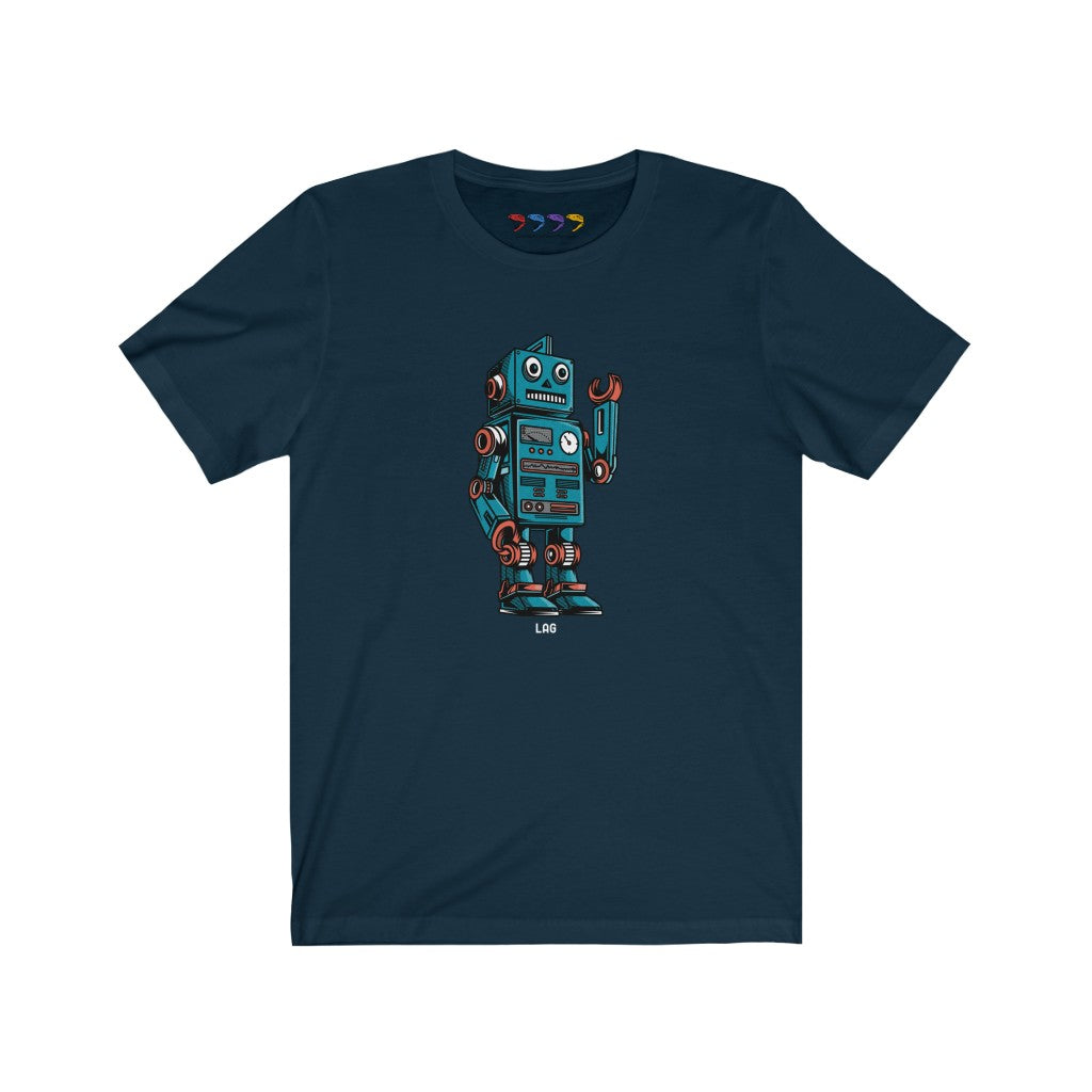 Lag Robot Unisex Jersey Short Sleeve Tee