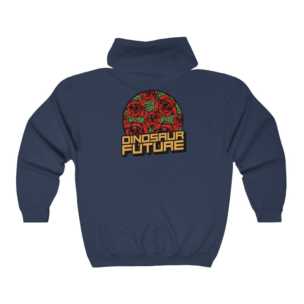 DF Rose Unisex Heavy Blend™ Full Zip Hoodie