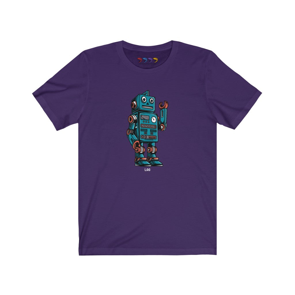 Lag Robot Unisex Jersey Short Sleeve Tee