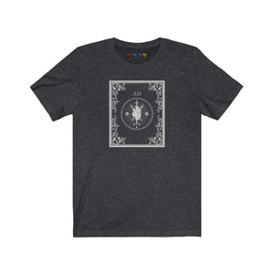 AD Heart Front Print Unisex Jersey Short Sleeve Tee