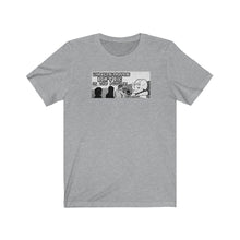 Load image into Gallery viewer, Dinosaurs Don&#39;t Die In The Future B&amp;W Jersey Short Sleeve Tee
