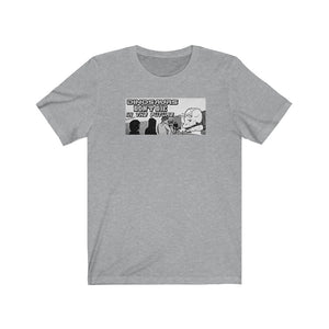 Dinosaurs Don't Die In The Future B&W Jersey Short Sleeve Tee