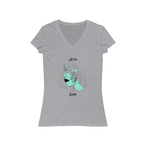 Womens "After Dark" Short Sleeve V-Neck Tee