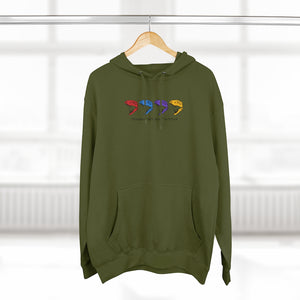 Premium Quad Dino Pullover Hoodie