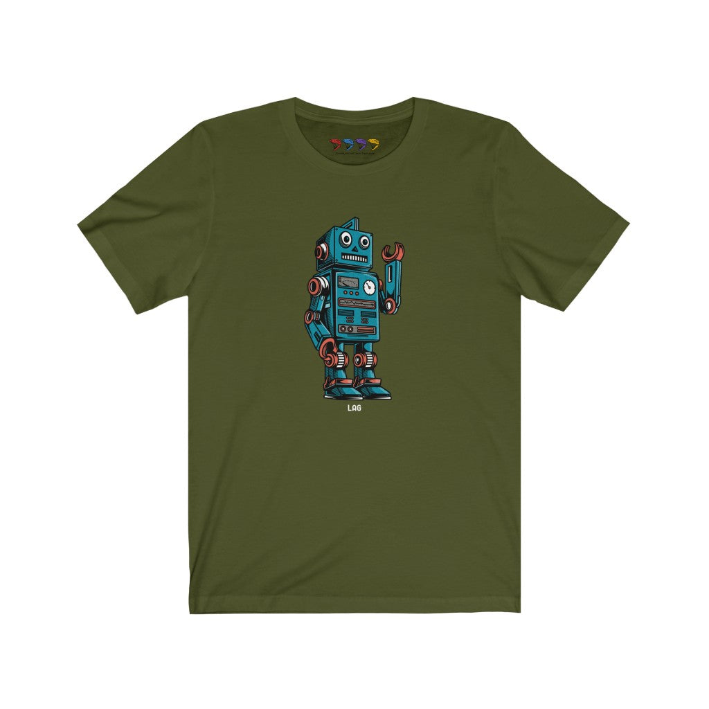 Lag Robot Unisex Jersey Short Sleeve Tee