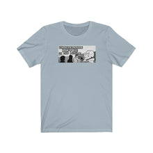 Load image into Gallery viewer, Dinosaurs Don&#39;t Die In The Future B&amp;W Jersey Short Sleeve Tee
