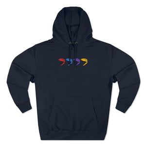 Premium Quad Dino Pullover Hoodie