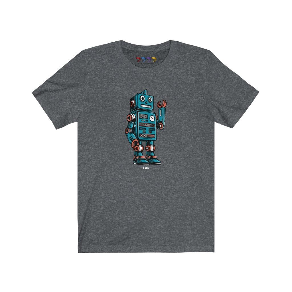 Lag Robot Unisex Jersey Short Sleeve Tee