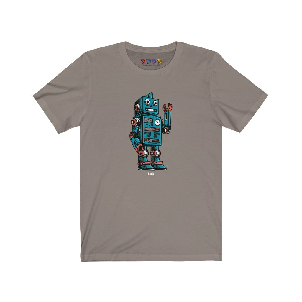 Lag Robot Unisex Jersey Short Sleeve Tee