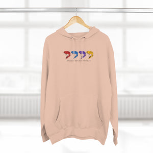 Premium Quad Dino Pullover Hoodie