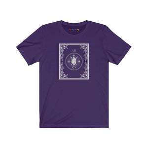 AD Heart Front Print Unisex Jersey Short Sleeve Tee