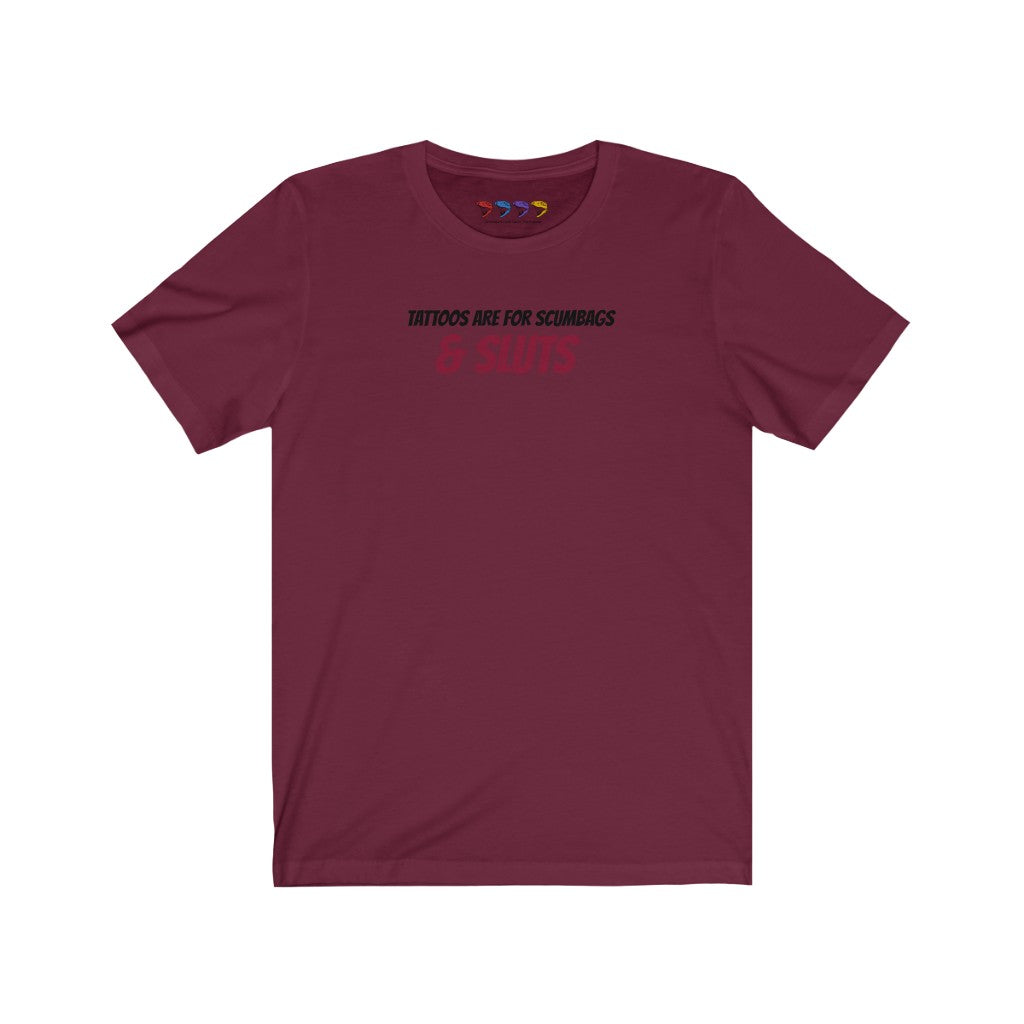 Tattoos Unisex Jersey Short Sleeve Tee