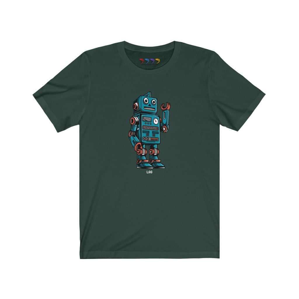 Lag Robot Unisex Jersey Short Sleeve Tee