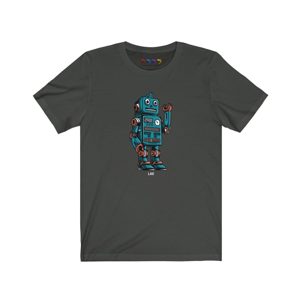 Lag Robot Unisex Jersey Short Sleeve Tee