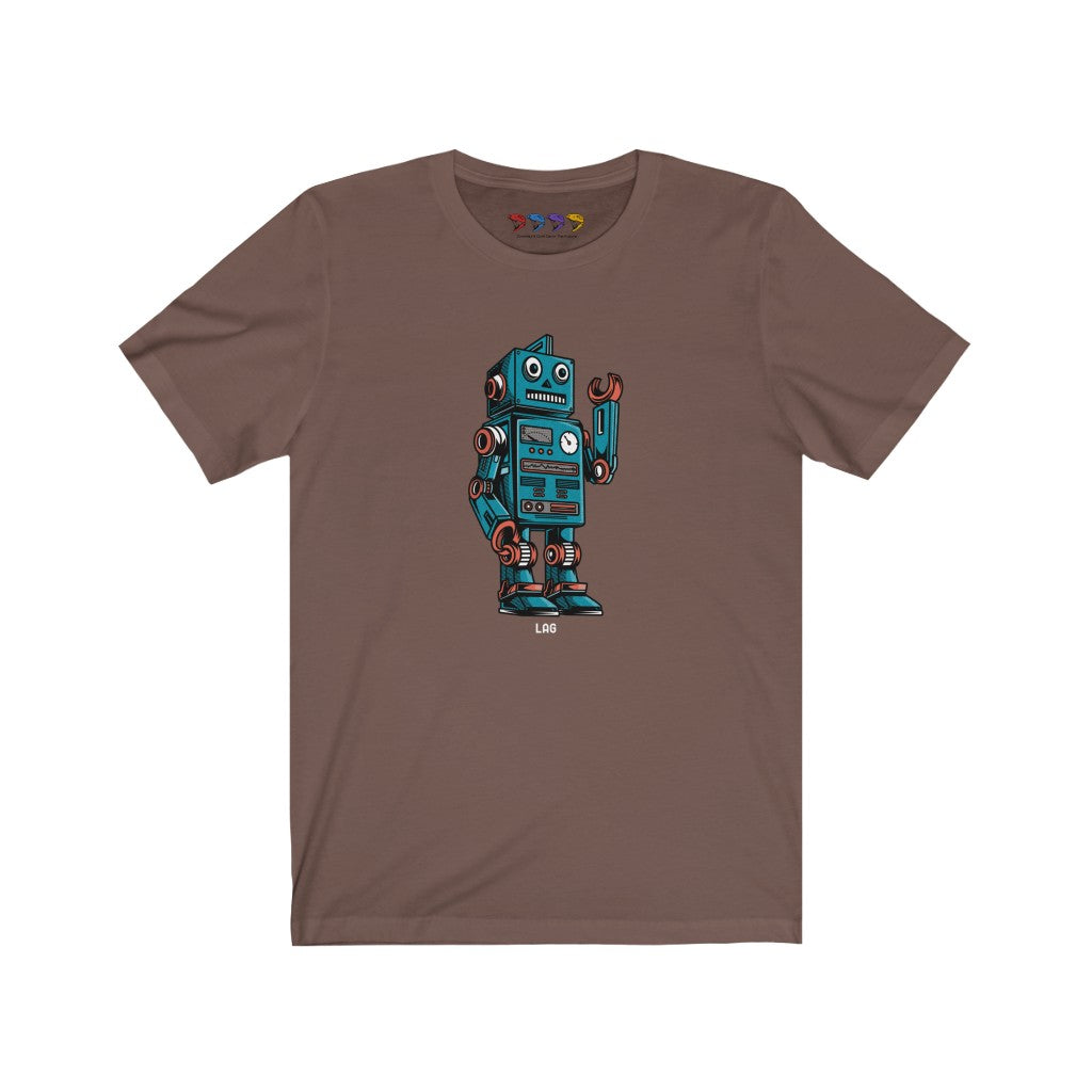 Lag Robot Unisex Jersey Short Sleeve Tee