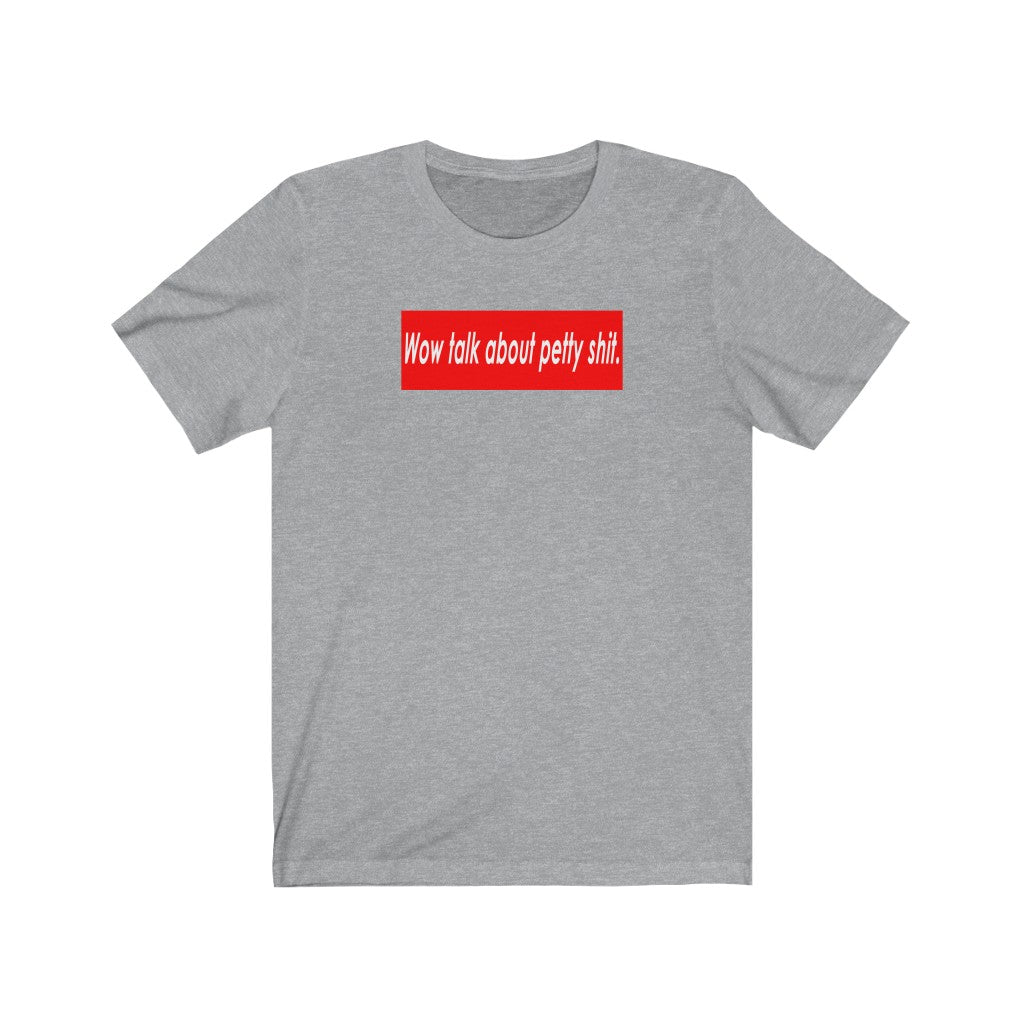 Red Top Short Sleeve Tee