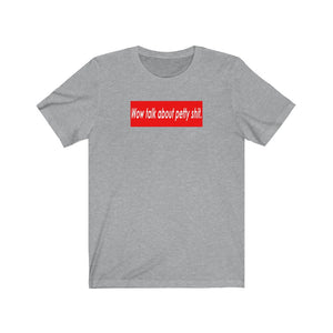 Red Top Short Sleeve Tee